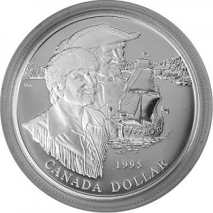 1 Canada Dollar 23,29g d'argent fin (1992 - 2002)
