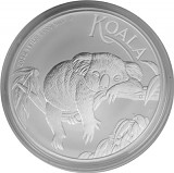 Koala 1 kg d'argent fin - 2022