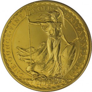 Britannia 1oz d'or fin – 1991
