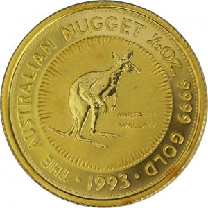 Kangourou Australien 1/10oz d'or fin - 1993