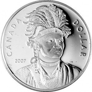 1 Canada Dollar 23,29g d'argent fin (2007 - 2011)