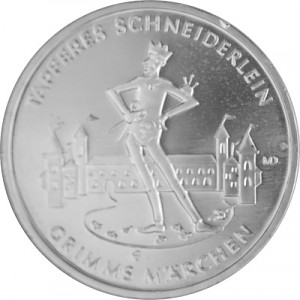 20 Euros Pièce Commémorative Allemagne 16,65g d'argent fin 2019