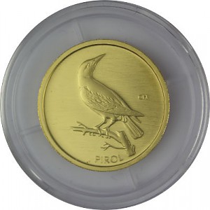 5x 20 Euros d'or Oiseaux indigènes - Oriole A-J 19,40g d'or fin - 2017