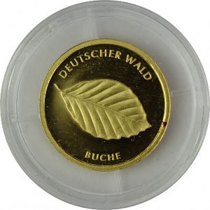 5x 20 Euros d'or Forêt Allemande Hêtre A-J 19,40g d'or fin - 2011