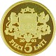 Pièces 1/25oz d'or divers Pièces 1/25oz d'or divers
