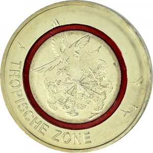 5 Euro BRD anneau polymère 'Zone tropicale' 5 Euro BRD anneau polymère 'Zone tropicale'