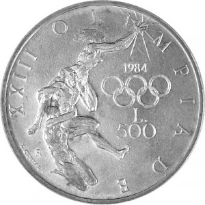 500 Lire San Marino 9,185g d'argent fin (1972 - 1994)