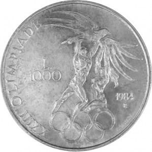 1000 Lire San Marino 12,19g d'argent fin (1977 - 1997)