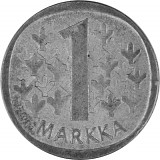 1 Markka Finnland 2,24g d'argent fin (1964 - 1968)