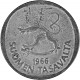1 Markka Finnland 2,24g d'argent fin (1964 - 1968)