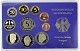 4x Lot de DM Pièces de Circulation (D,F,G,J) avec 12,68 DM chacune 1990