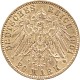 20 Mark allemand Wilhelm II de Prusse 7,16g d'or fin - deuxième choix