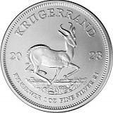 Krugerrand 1oz d'argent fin - deuxième choix (TVA normale)