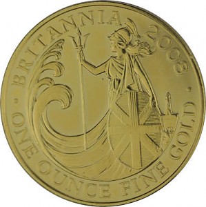 Britannia 1oz d'or fin - 2008