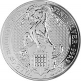 Queens Beast Yale 10oz d'argent fin - 2020