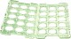 China Panda Plastic Sheet pour 15 x 30g/1oz Silver d'argent - vide 