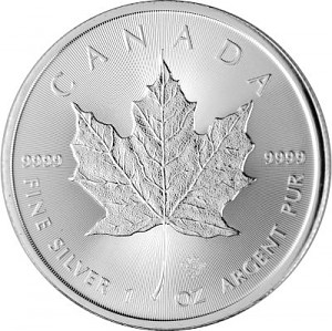 Maple Leaf 1oz d'Argent - 2025
