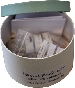 Value pack 'Pièces d'Argent 925' min. 500g d'Argent Value pack 'Pièces d'Argent 925' min. 500g d'Argent