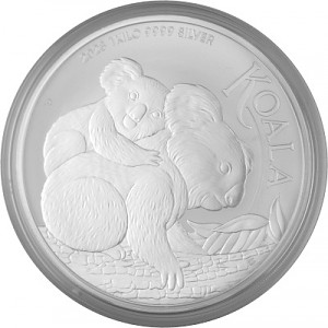Koala 1 kg d'argent fin - 2023