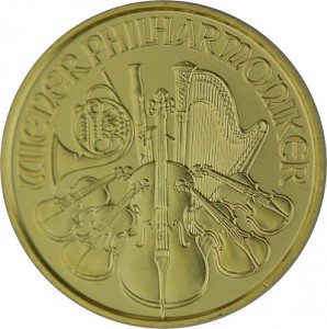 Philharmonique de Vienne 1/10oz d'or fin - 2025