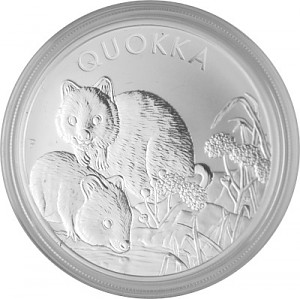 Australie Quokka 1oz d'argent fin - 2022
