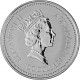Koala 1oz de platin fin - 1988 diff.