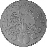Philharmonique de Vienne 1oz d'platine fin diff.