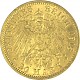 20 Mark allemand Friedrich II Grand Duc de Baden 7,16g d'or fin (1911 - 1914) 20 Mark allemand Friedrich II Grand Duc de Baden 7,16g d'or fin (1911 - 1914)