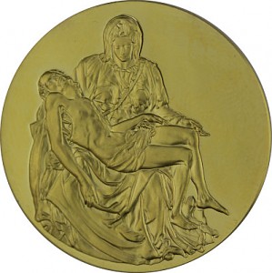 Ronde 50 J. Michelangelo - Pietà 14,85 Gold
