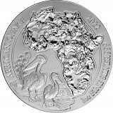 Pélican du Rwanda 1oz d'argent fin - 2022 deuxième choix (TVA Normale)