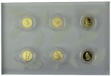 6x 20 Euros d'or Oiseaux indigènes 23,28g d'or fin