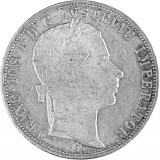 1 Florin 11,1g d'argent fin Autriche 1857-1865