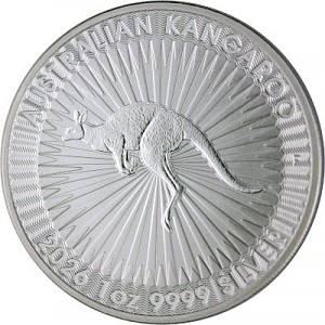 Kangourou Australien 1oz d'Argent - 2026 (TVA Normale)
