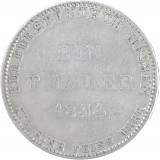 1 Thaler de Hesse 1834 - 16,67 g d'argent fin
