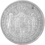 1 Thaler de l'association de Hesse 1866 - 16,67 g d'argent fin