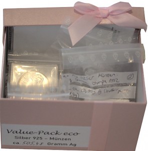 Value pack eco 'Ronds d'Argent 999' min. 500g d'Argent