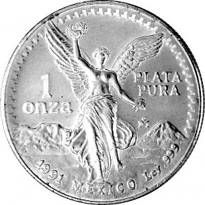 Libertad 1oz d'Argent - 1991 Libertad 1oz d'Argent - 1991