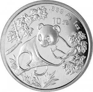 Panda Chinois 1oz d'Argent - 1992