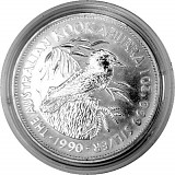 Kookaburra 1oz d'Argent - 1990