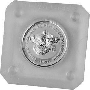 Koala 1/10oz de platine diverses années diff.