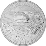 Australie Super Pit 1oz d'argent fin - 2021