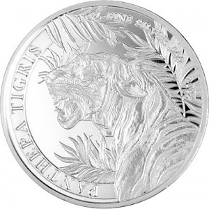 Laos Tigre “Panthera Tigris“ 1oz d'argent fin - 2022 Laos Tigre “Panthera Tigris“ 1oz d'argent fin - 2022