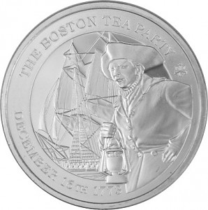 St. Helena The Boston Tea Party 1oz d'argent fin - 2023 St. Helena The Boston Tea Party 1oz d'argent fin - 2023