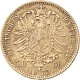 20 Mark allemand Wilhelm I de Prusse 7,16g d'or fin (1871 - 1873)