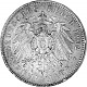 5 Mark allemand Albert Roi de Saxe - 25 g d'argent (1891 - 1902)