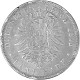 5 Marks Allemand Karl Roi de Wurtemberg, 25 g d'Argent (1874 - 1888)