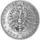 5 Marks Ludwig II Roi de Bavière 25 g d'Argent (1874 - 1876)
