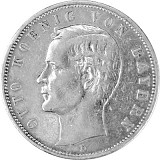 5 Marks Otto Roi de Bavière 25 g d'Argent (1891 - 1913)