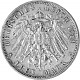 3 Mark Allemand Wilhelm et Charlotte de Wurtemberg 15 g d'Argent - 1911