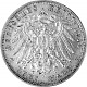 3 Mark Allemand Ludwig III Roi de Bavière 15 g d'Argent - 1914